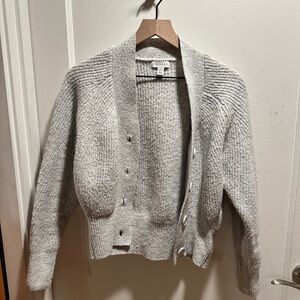 Topshop Light Gray Women's Cardigan